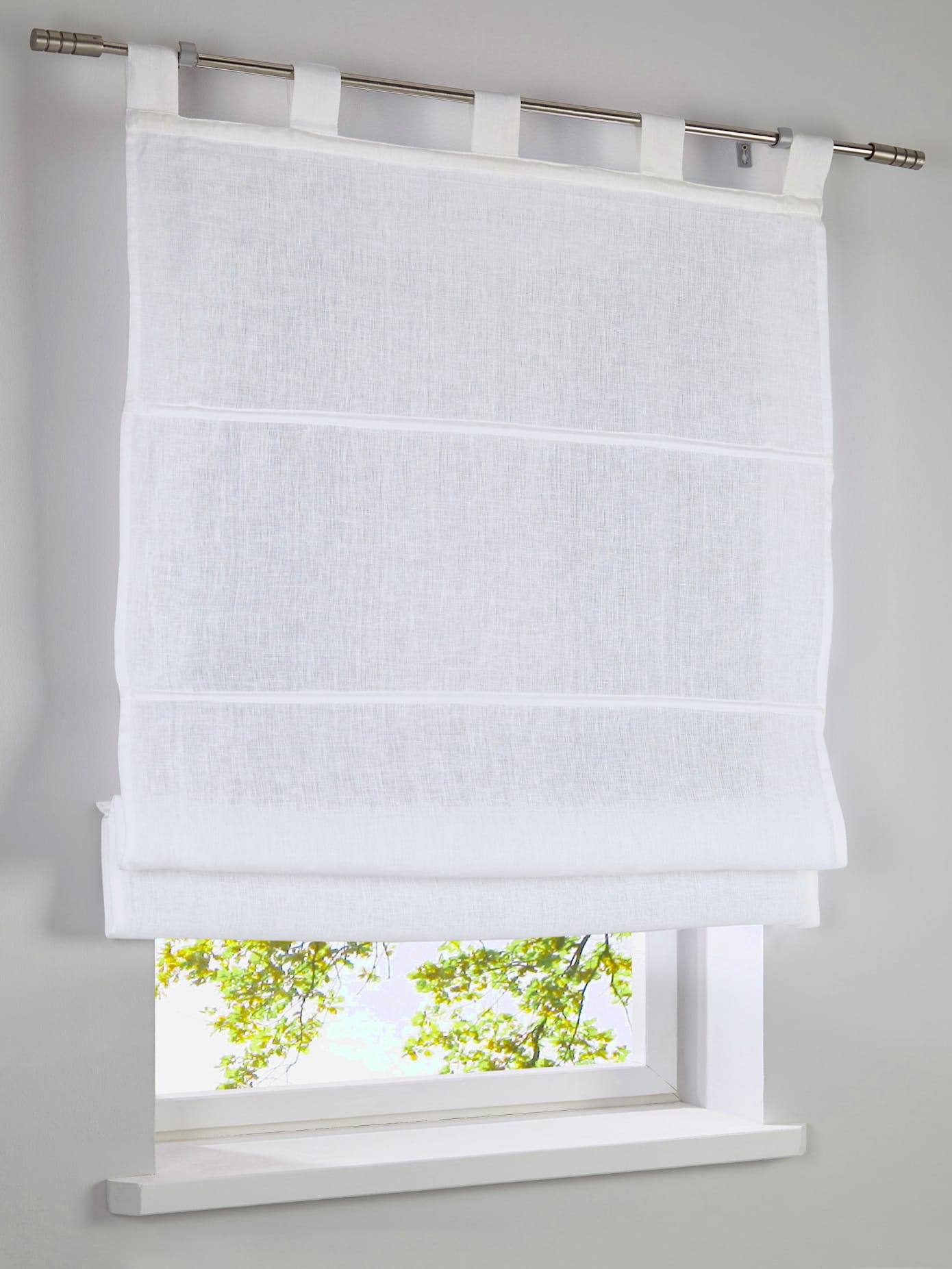 Store-bateau matière semi-transparente