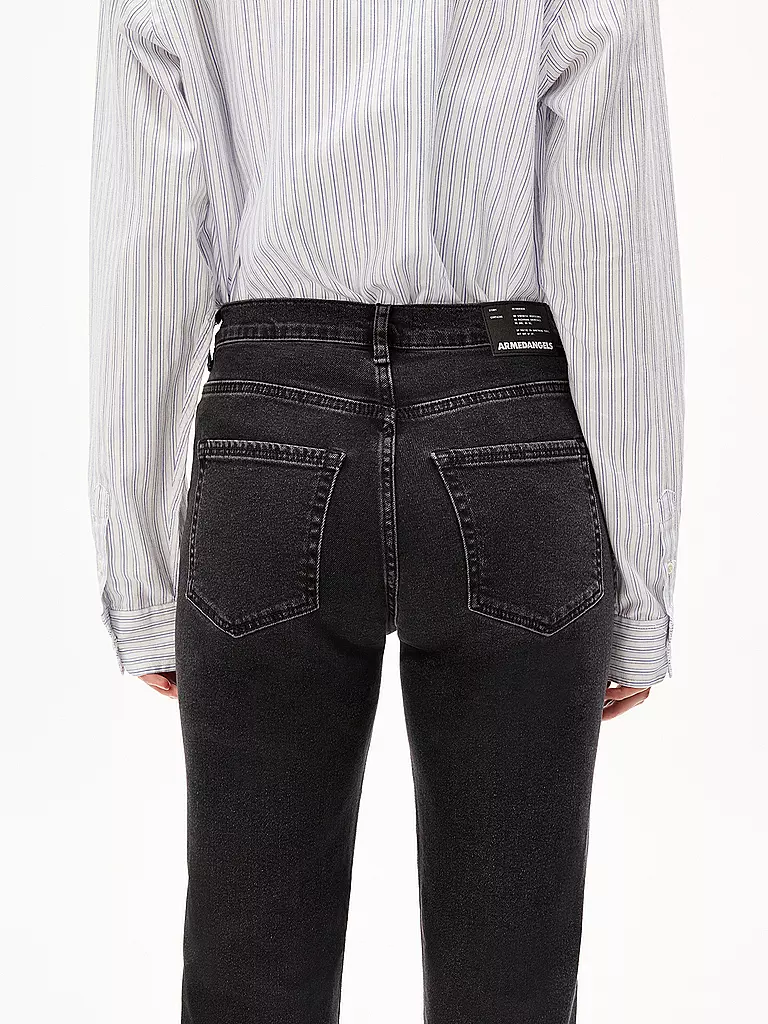 ARMEDANGELS Jeans Straight Fit CARENAA schwarz