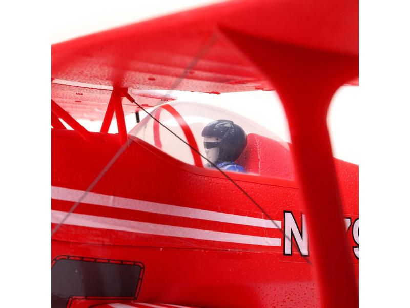 E-flite Doppeldecker UMX Pitts S-1S mit AS3X & SAFE Select Massstabsgetreuer Nachbau des legendären Kunstflugzeugs