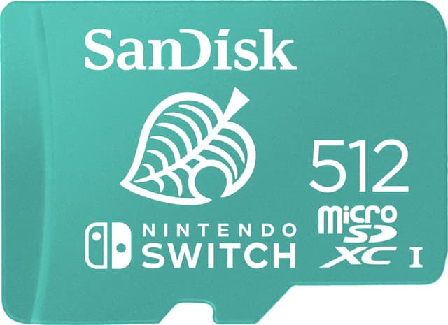 SanDisk 512GB microSDXC hukommelseskort til Nintendo Switch