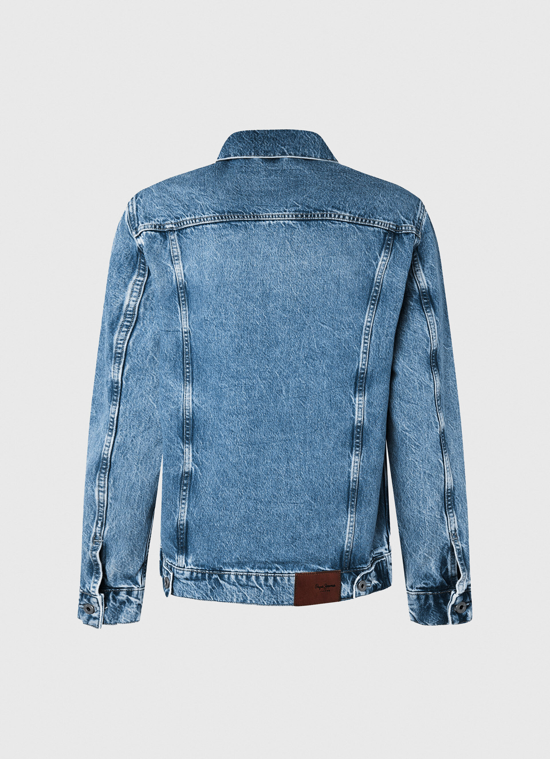 JAQUETA JEANS DE CORTE REGULAR - jeans