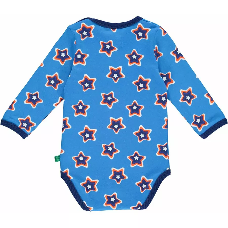 Fred's World Langarmbody blueblueblueMandarin