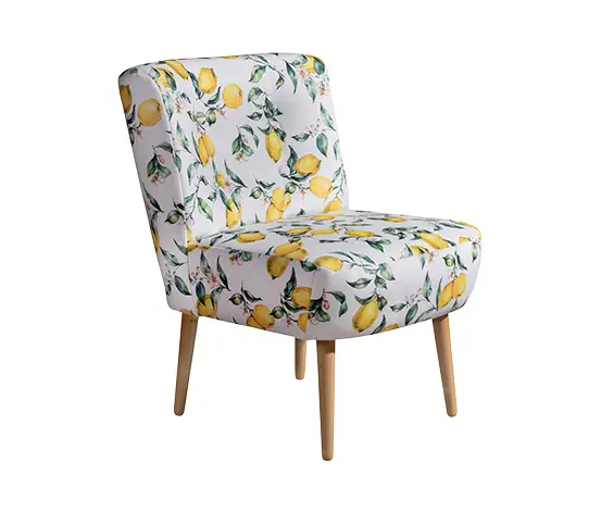 Cocktailsessel »Fiona« mit Zitronenprint