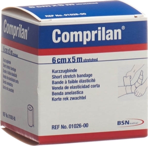 COMPRILAN Kurzzugbinde, 5 m x 6 cm