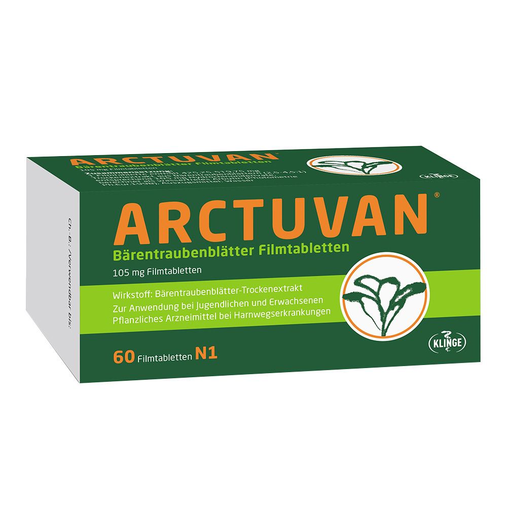 Arctuvan® Bärentraubenblätter Filmtabletten