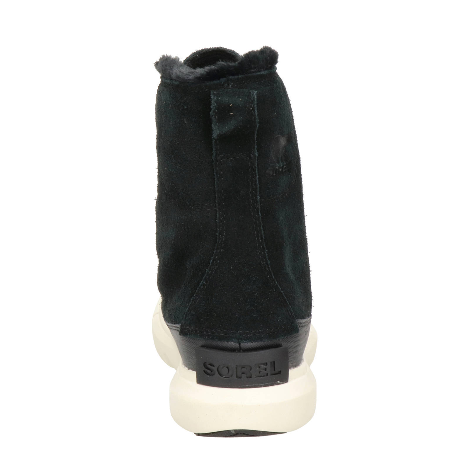 Sorel Explorer  suède snowboot zwart