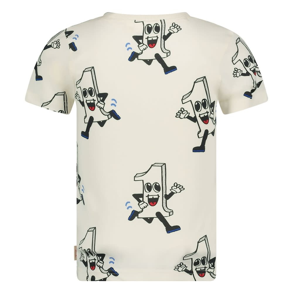Sturdy Sturdy t-shirt aop - Run the Day offwhite