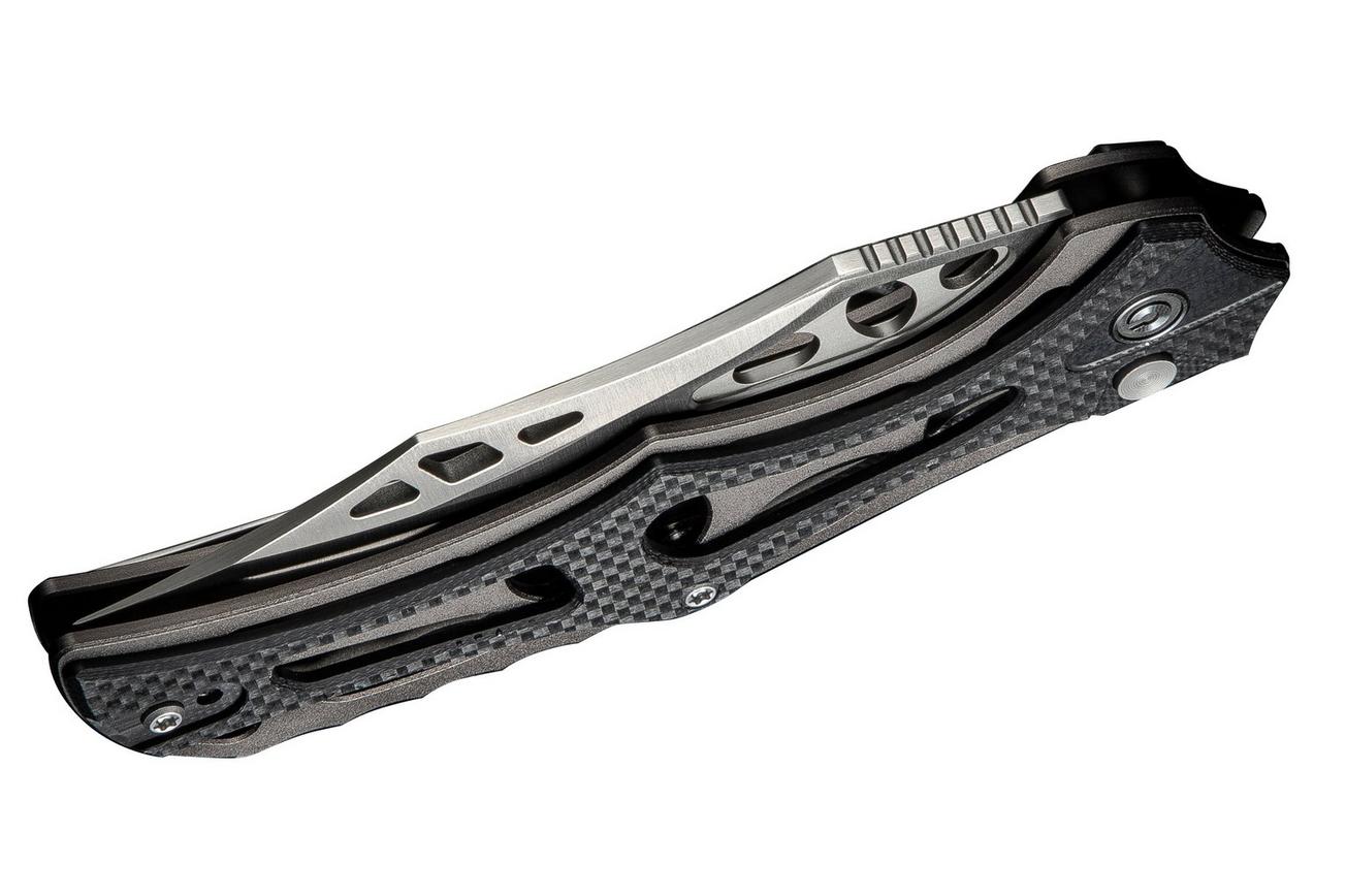 Civivi Biophase C23083C-3 Satin Nitro-V, Grey Aluminium Black Coarse G10, zakmes