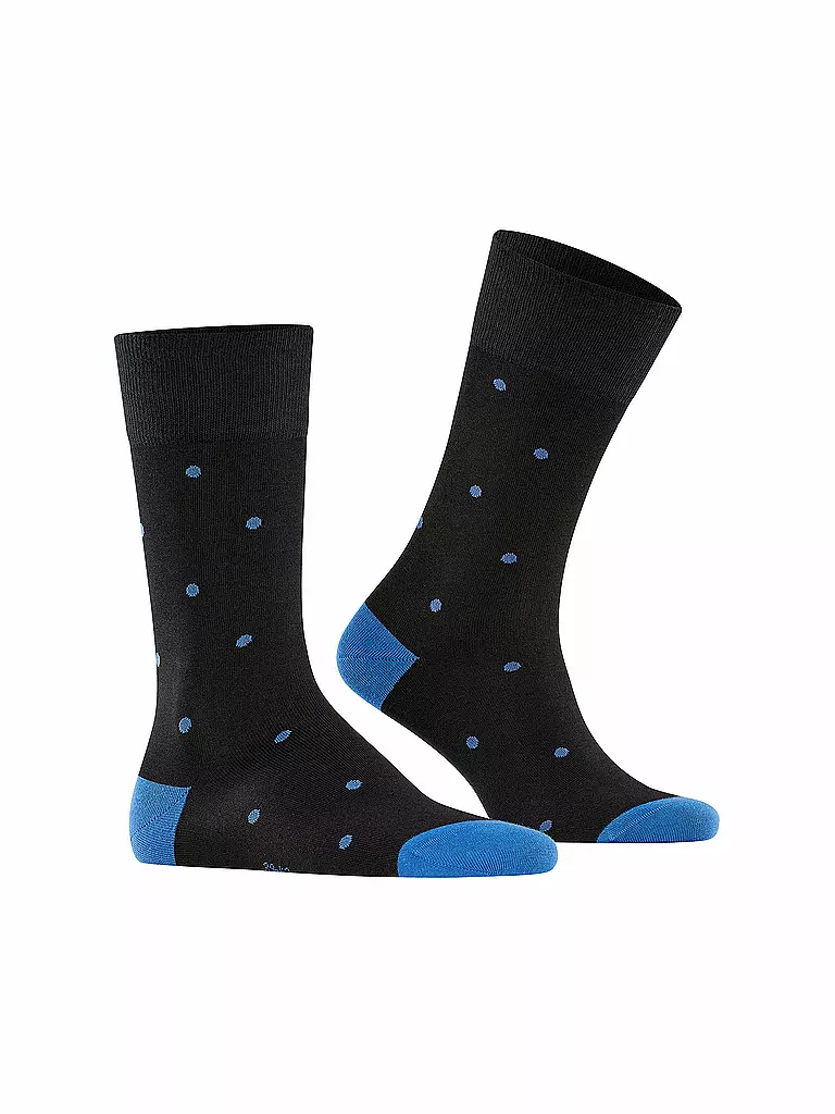 FALKE Socken Dot black-mix schwarz