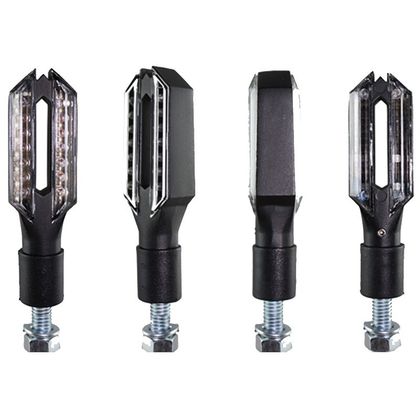 Clignotant Chaft DOUGLAS LED FUME (La paire) Universel - Noir
