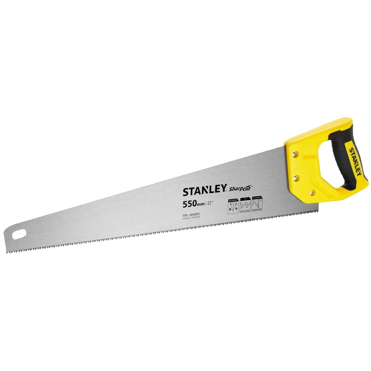 Stanley STHT20368-1 Universeel Zaag SharpCut 550mm 7T/inch