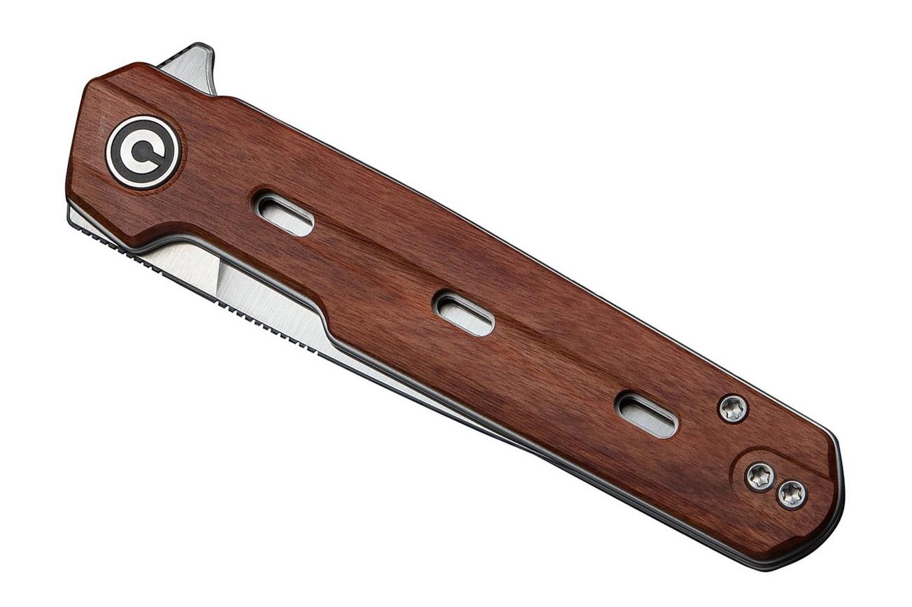 Civivi Navo C25015B-1 Satin Nitro-V, Guibourtia, zakmes, Ostap Hel design