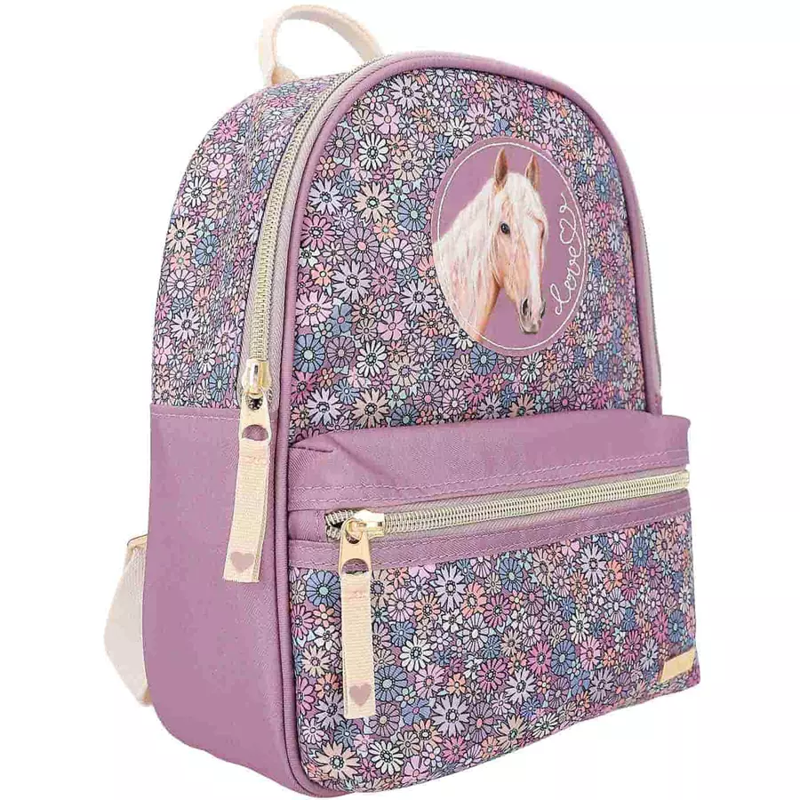 Depesche Rucksack Flowerfield Miss Melody 11 x 22 x 28 cm rosa