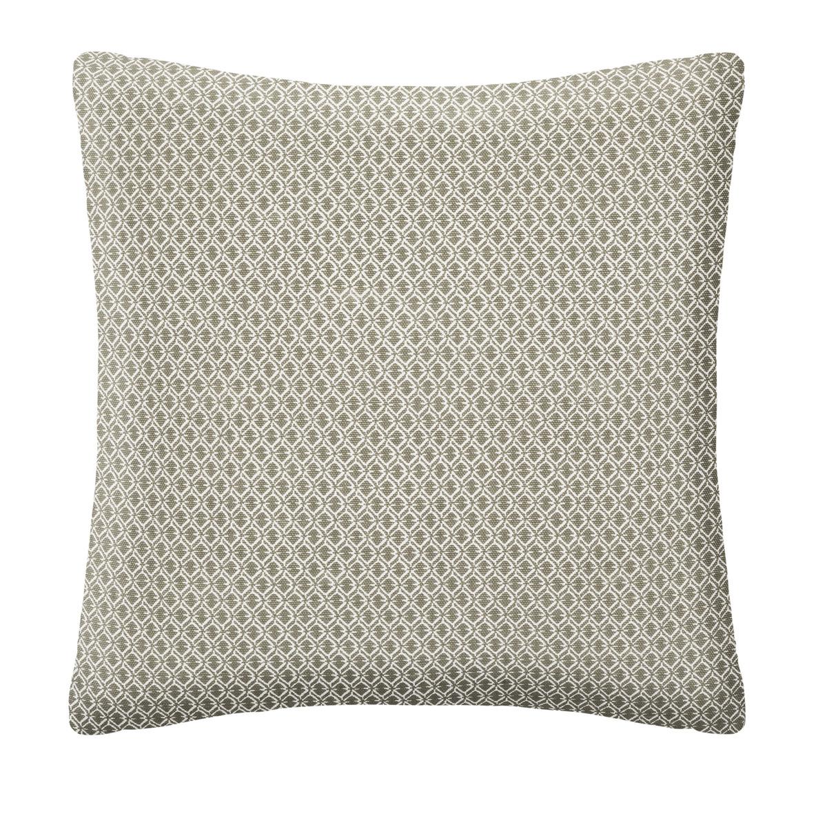 COUSSIN MOTIF OTTO KAKI 38X38CM