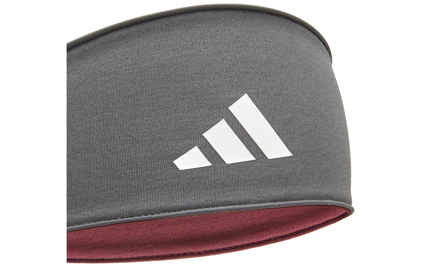 Reversible Headband Grau/RotKopfband