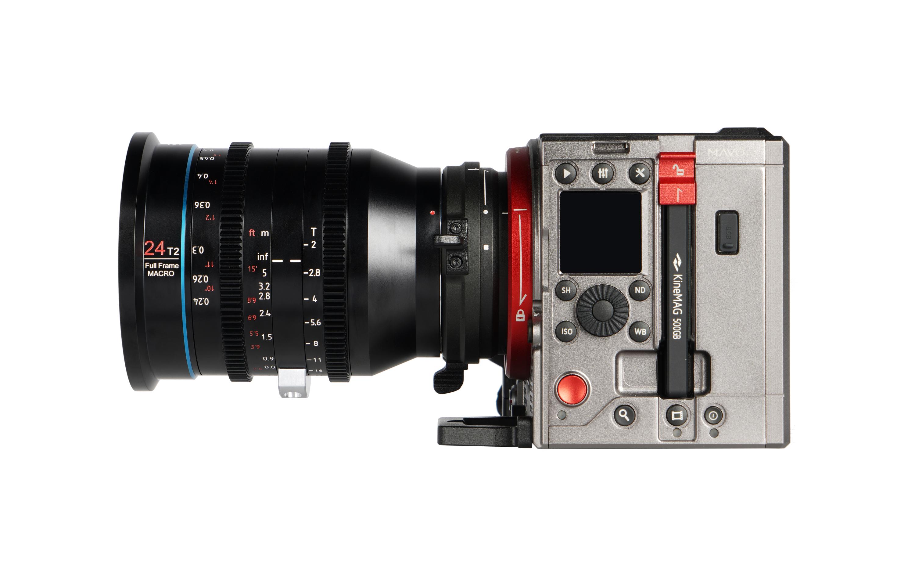 Festbrennweite 24mm T2 Full-frame Marco Cine Lens – Canon EF<br>Makro-Vollformat-Filmobjektiv