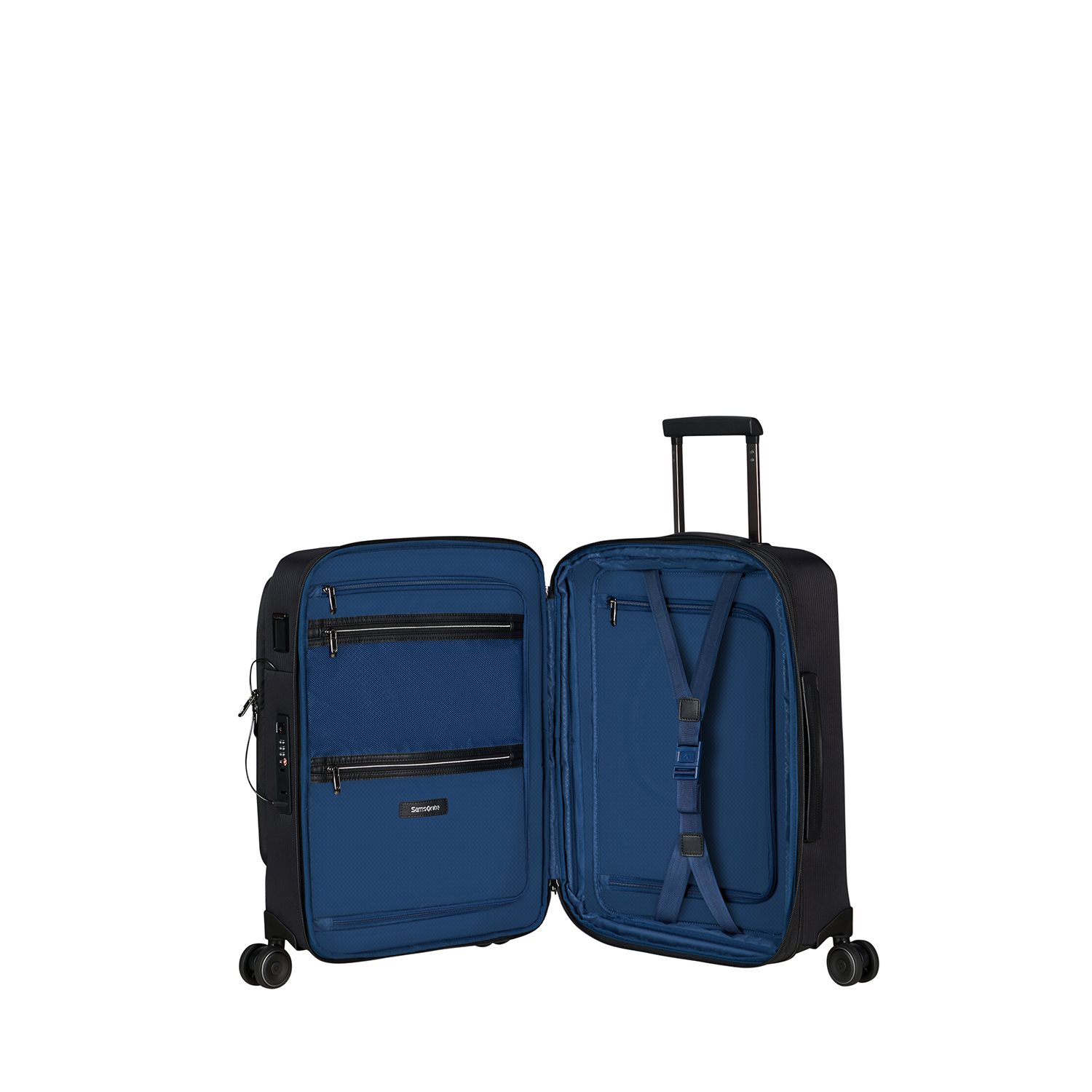 Samsonite Splendix Spinner 55 DF EXP black