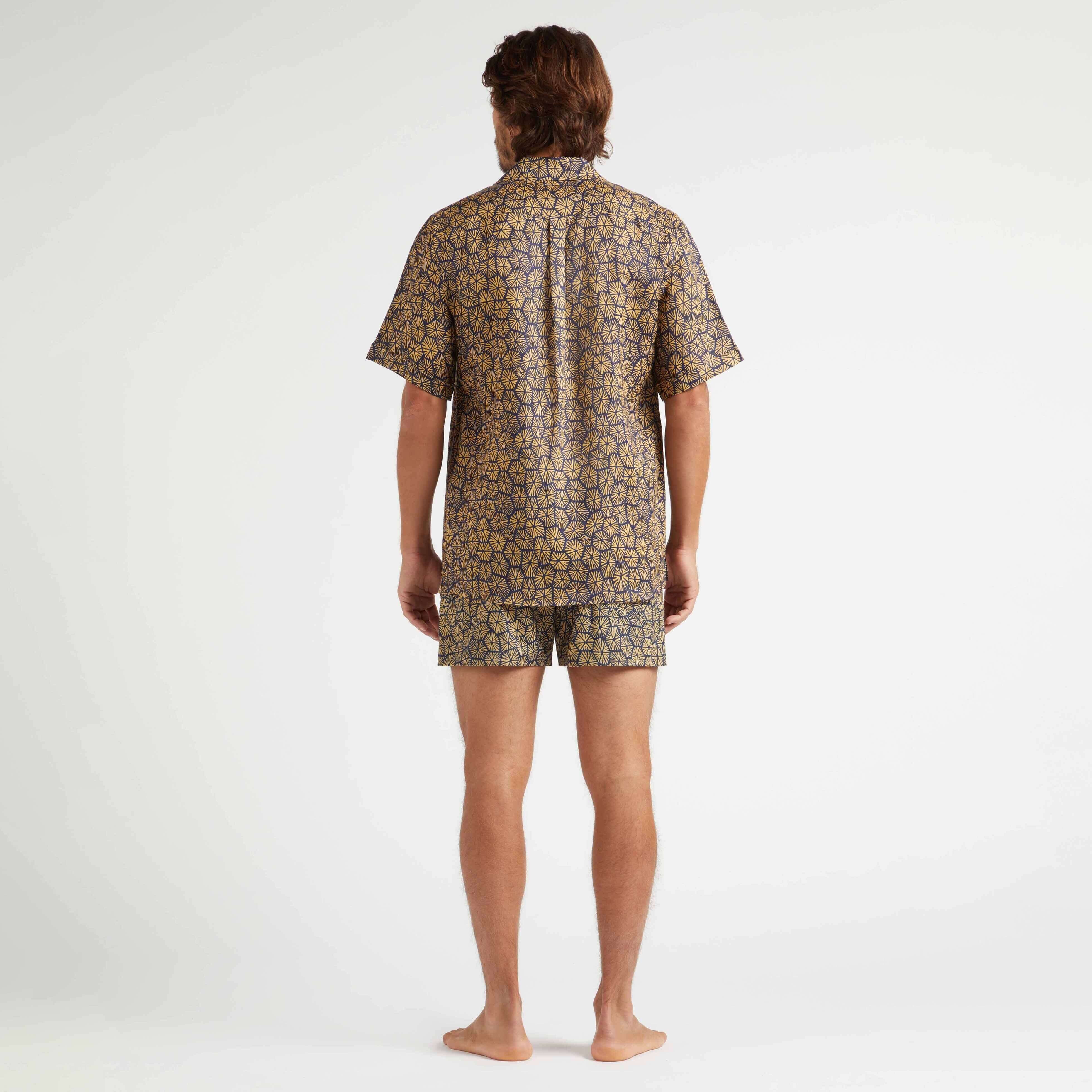 Chemise Bowling en Lin Homme Carapaces