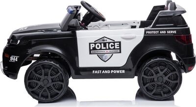 Azeno Elbil Politibil SUV 12V, Svart