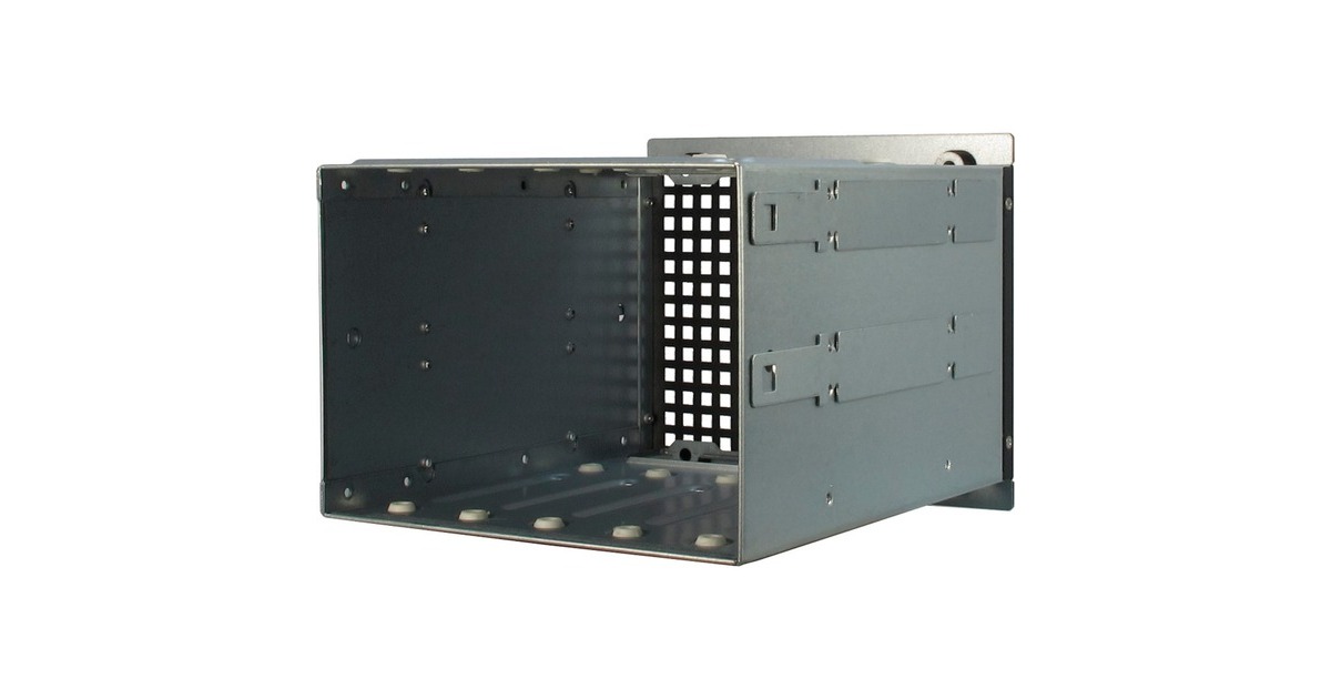 Inter-Tech3U-30248 rack behuizing  (Zwart | 2x USB-A)
