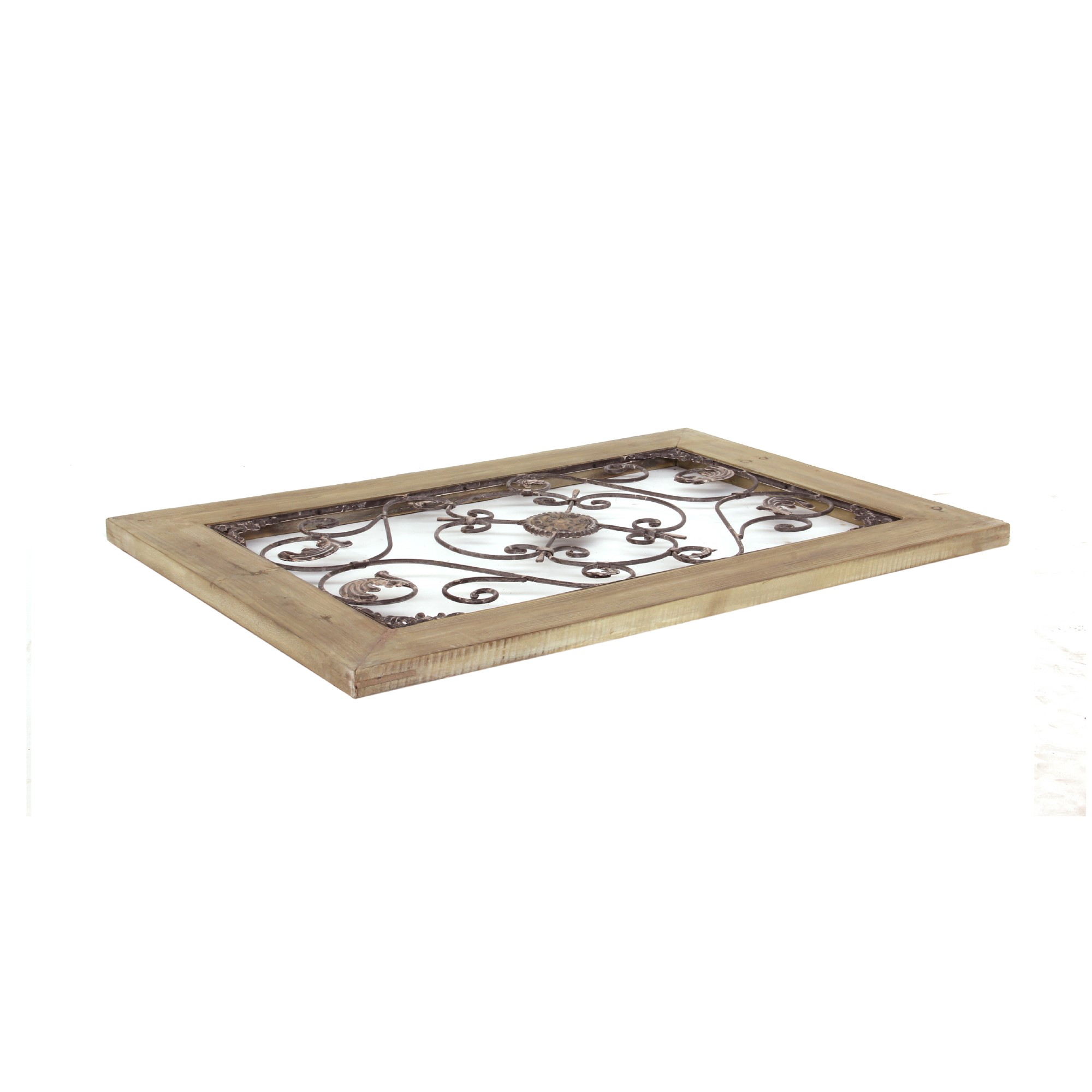 Wandbild 'Federranke', B 65 cm, H 93,5 cm, T 2,5 cm von fischer's lagerhaus