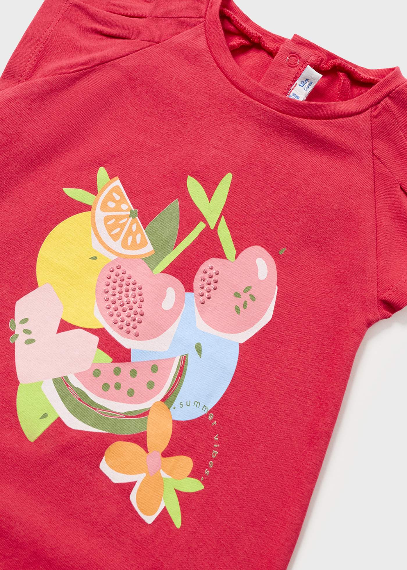 Conjunto de 2 peças em algodão sustentável estampado para bebê