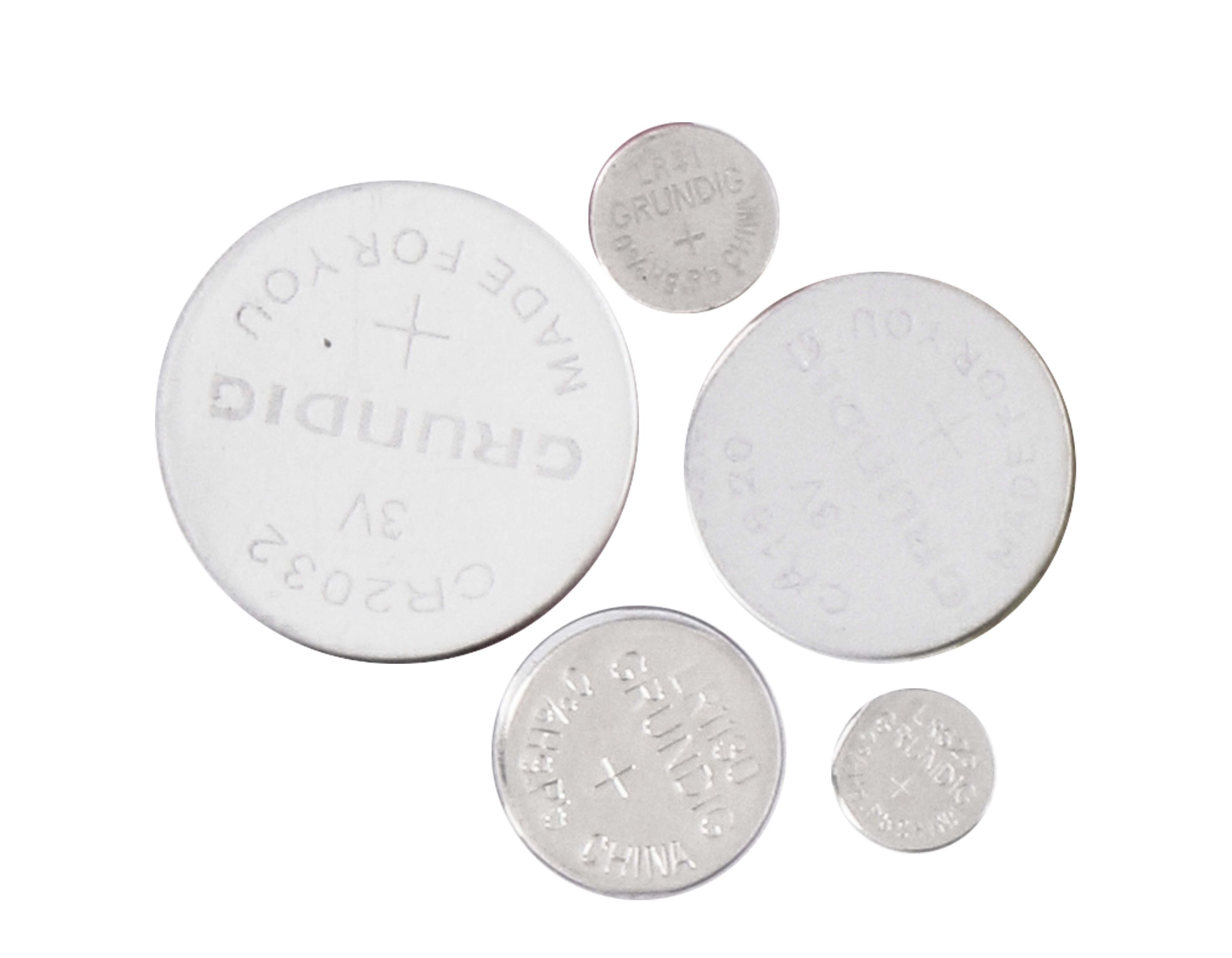 Knopfzellen Set GRUNDIG 24-teilig