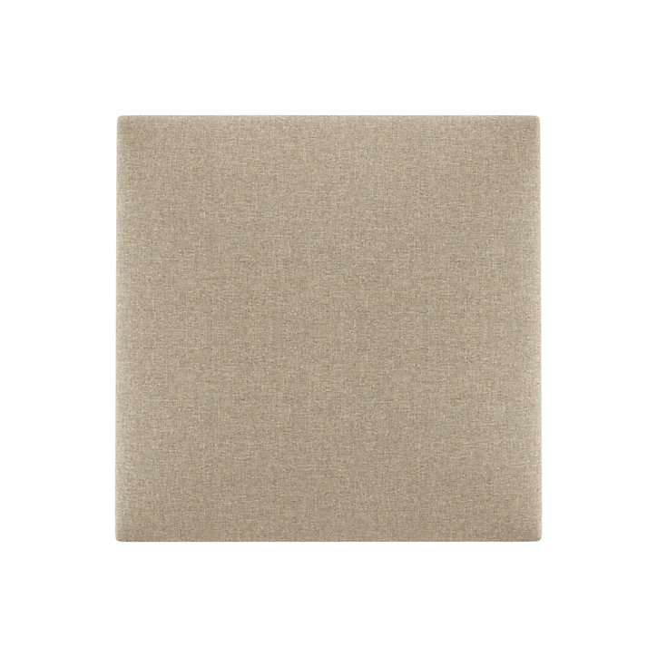 Coussin mural en tissu beige 30 x 30 cm Stegu