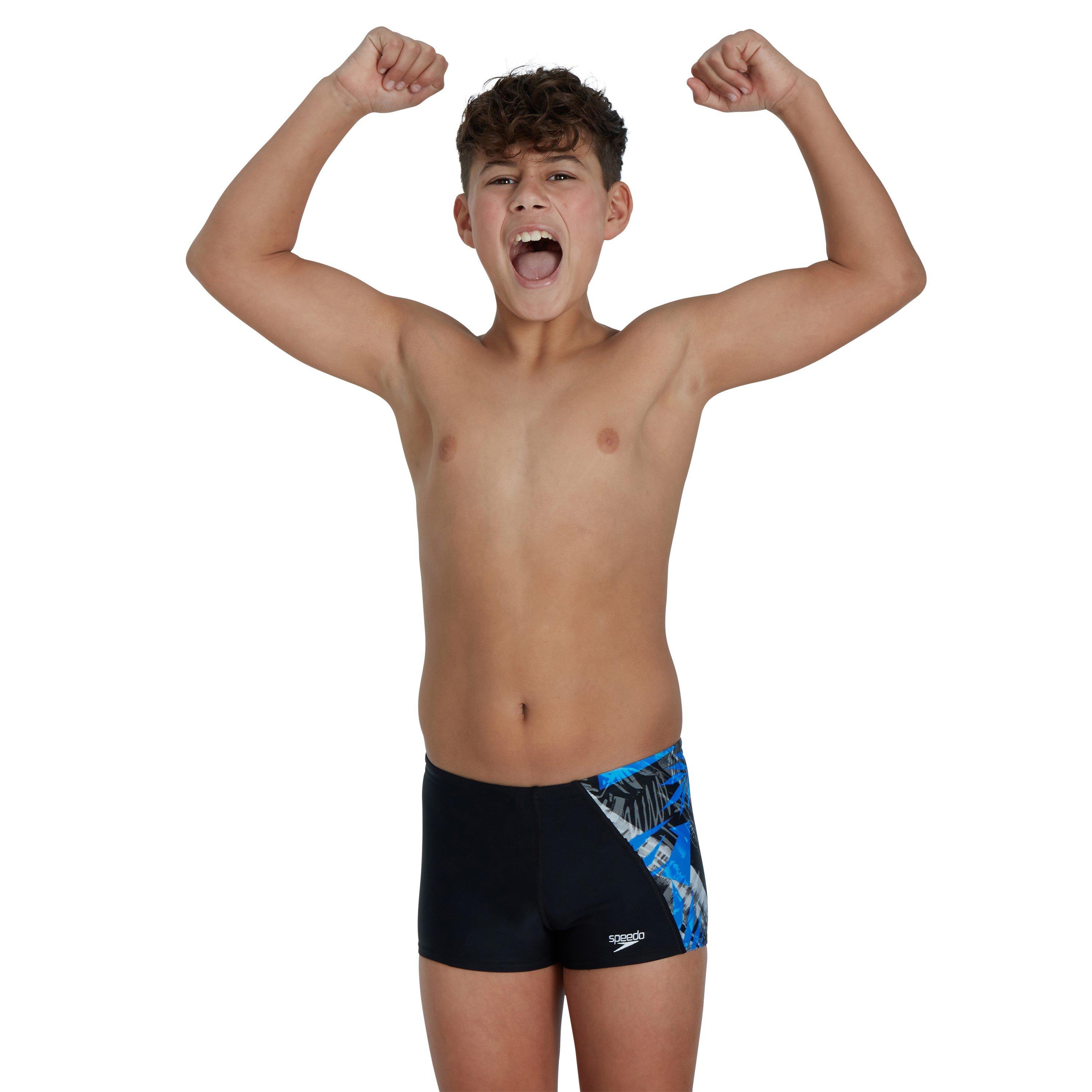Speedo Allover Aquashort Swim Short Boys