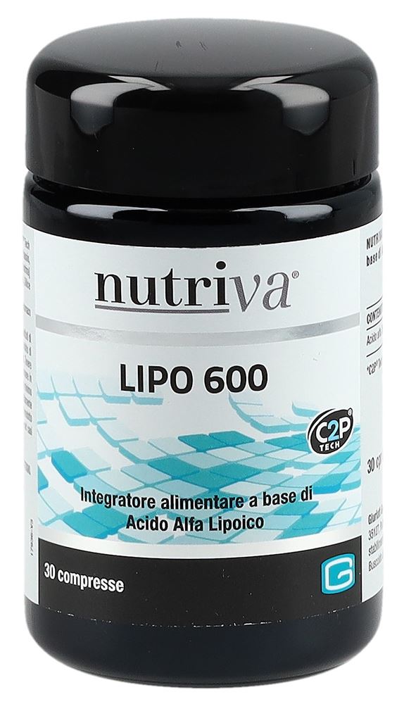NUTRIVA Lipo 600 1200 mg<br>30 Stück, Glas, Tablette