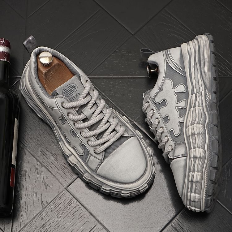 Mr Ozera - Platform Paneel Sneakers