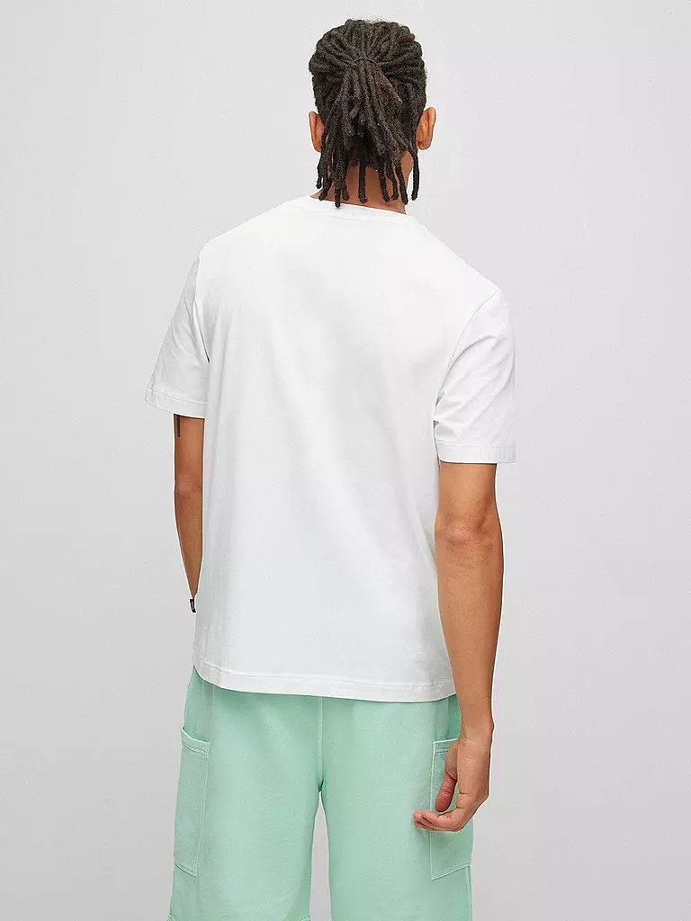 BOSS T-Shirt  Relaxed Fit TCHUP  weiss