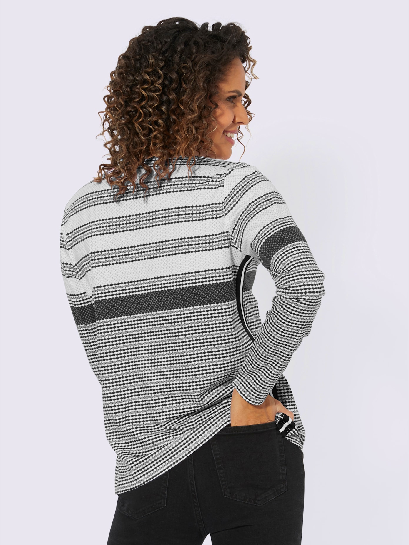 T-shirt à rayures 50% coton