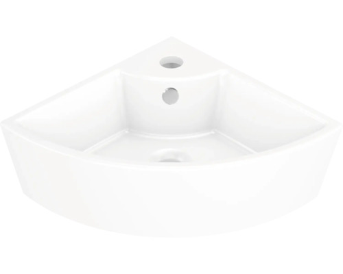 form&style hoekwastafel VADELLA 32,5 cm wit glanzend