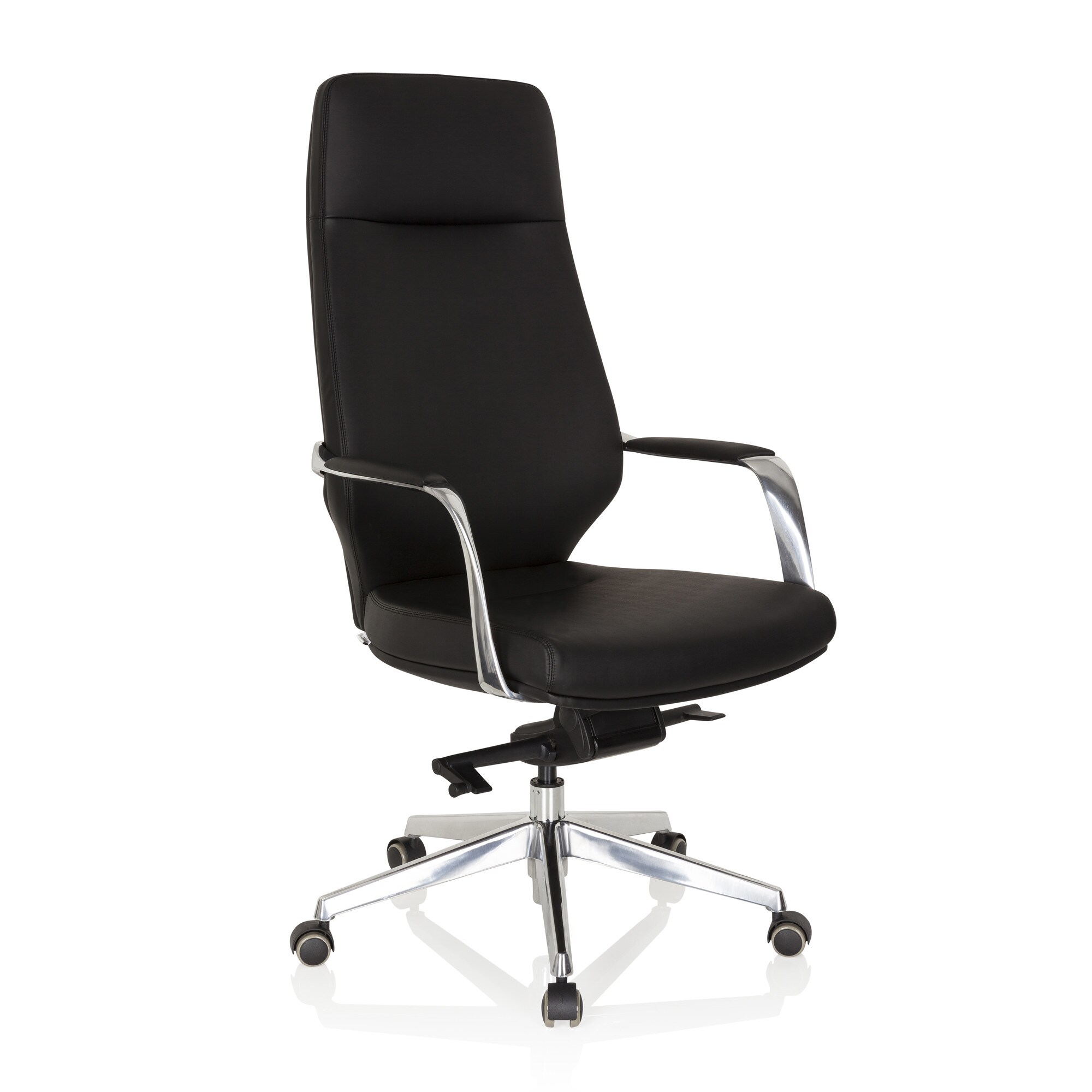 Profi Chefsessel VELVET Kunstleder mit Armlehnen hjh OFFICE