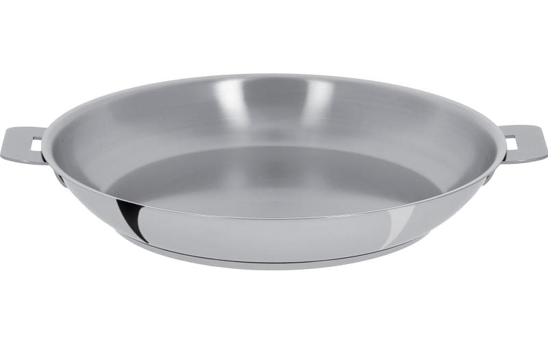 Bratpfanne Mutine 24 cm<br>Edelstahl-Bratpfanne mit Aluminium zur Wärmeverteilung über den gesamten Boden