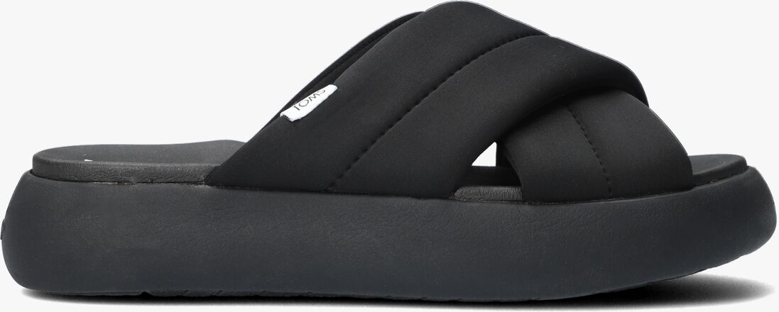 TOMS zwarte toms slippers alpargata mallow crossover