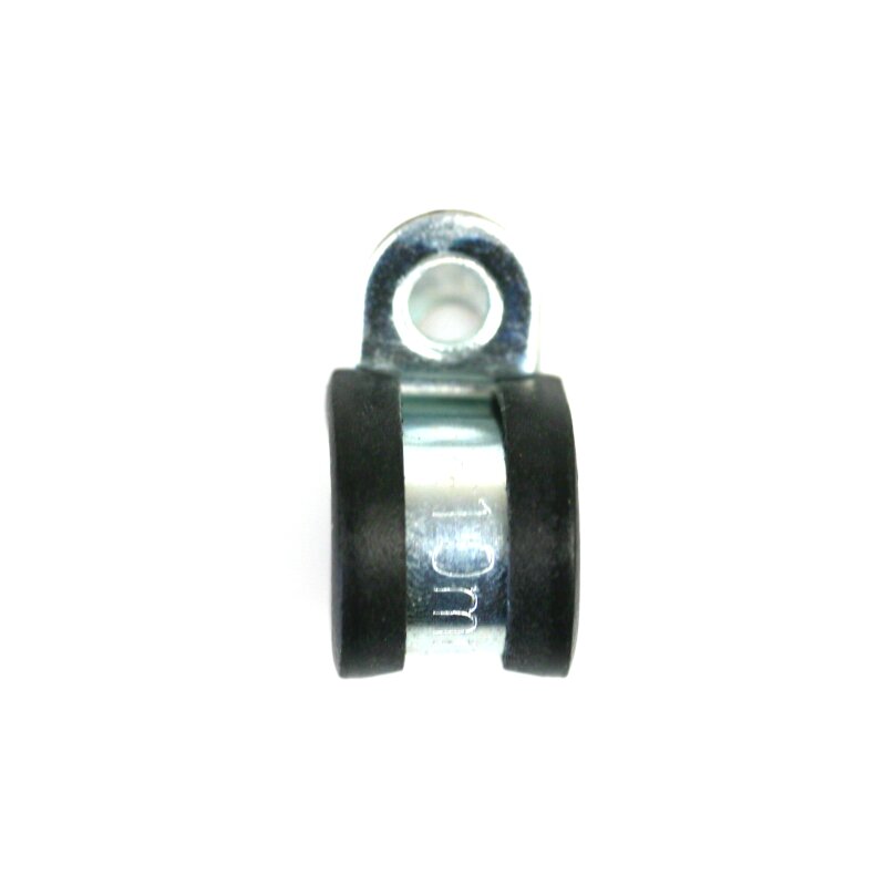 Rohr- & Befestigungsschelle B12mm d.10mm, isoliert (W1)
