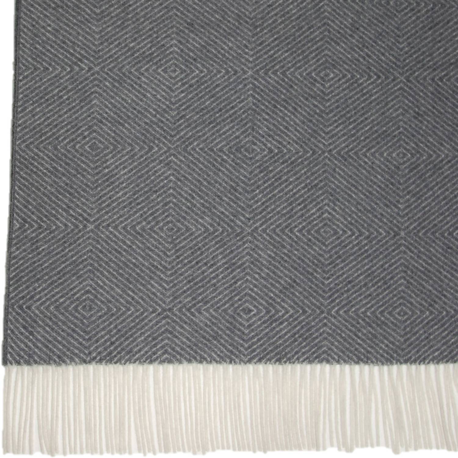 Steinbeck Lammwolle Plaid 