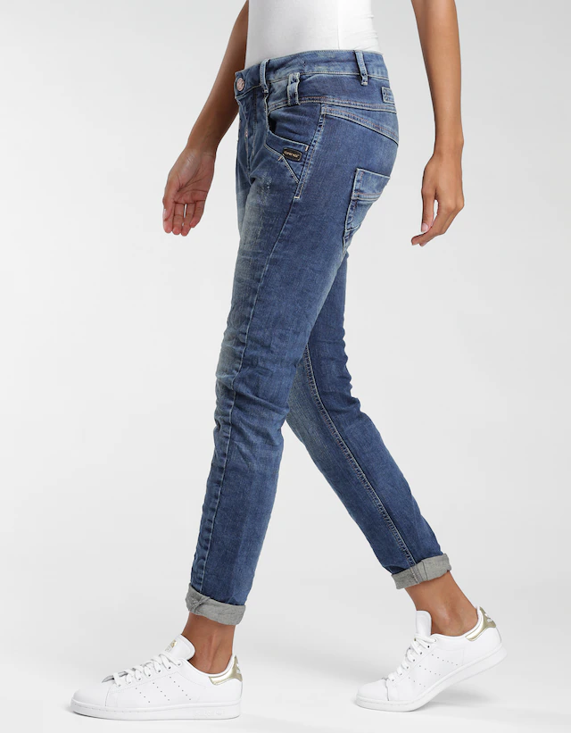 GANG Slim-fit-Jeans »94MARGE« mit besonderem 4-Knopf-Verschluss