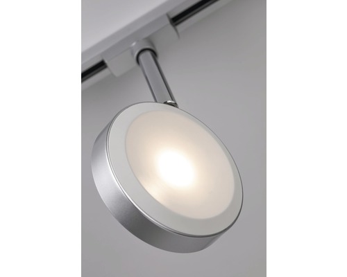 Paulmann URail LED Spot dimbaar 5,5W 430 lm 2700 K Discus chroom/mat 230V