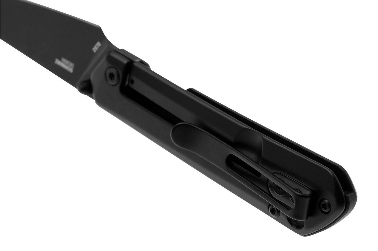 CRKT Straight 2670 Black Oxide D2, Black G10, zakmes, T. J. Schwarz design