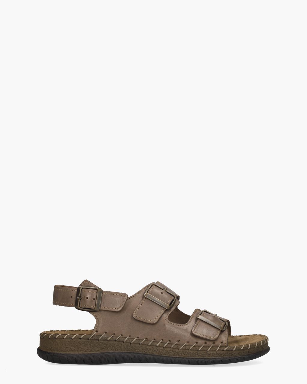 Cypres Wietze Bruin Herensandalen