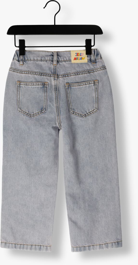 Jelly Mallow blauwe jelly mallow mom jeans heart denim pants