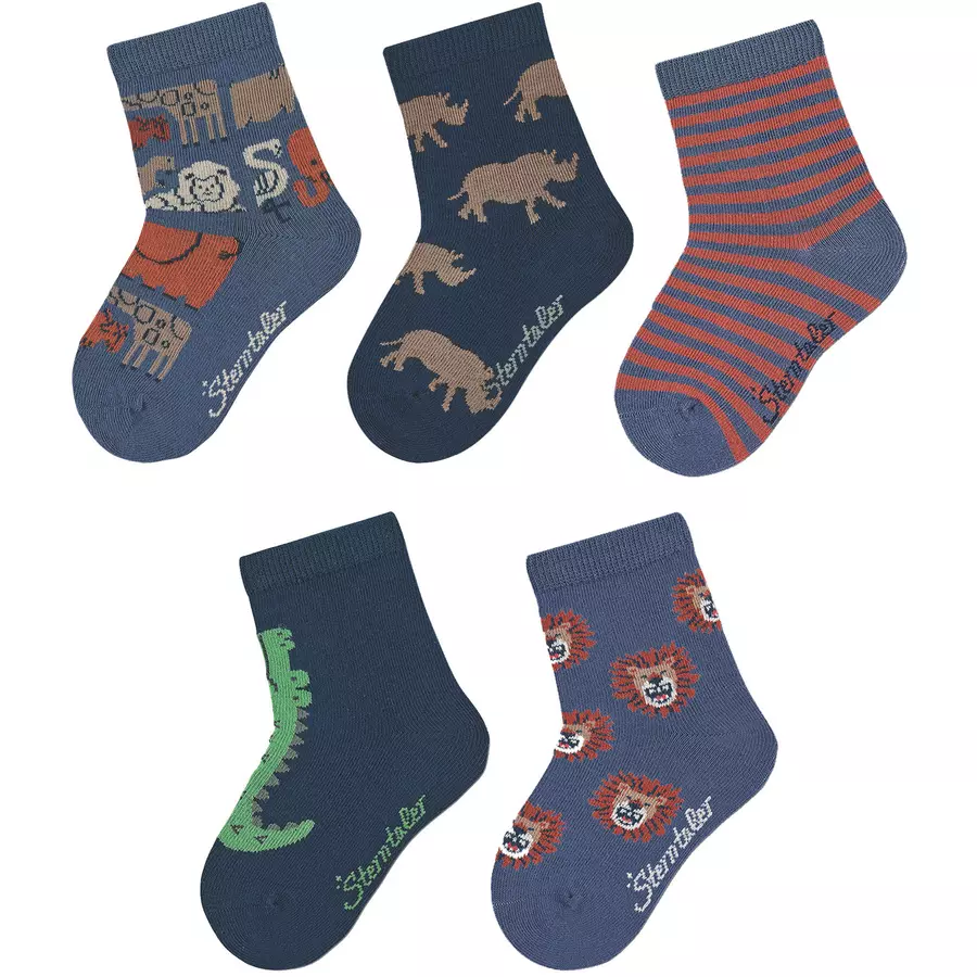 Sterntaler Söckchen 5er-Pack Jungen blau