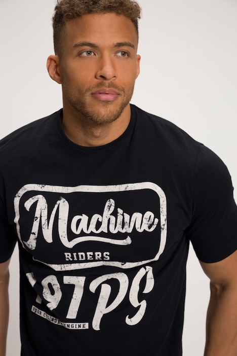 T-Shirt, Halbarm, Machine Prints
