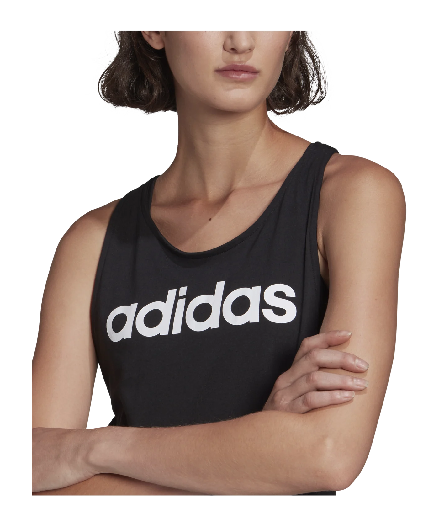adidas Essentials Loose Tanktop Damen Schwarz