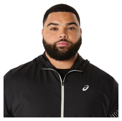 Veste coupe-vent Asics Icon Noir Homme