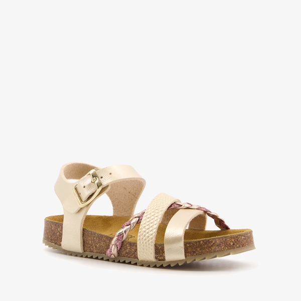 Hush Puppies meisjes bio sandalen goud roze
