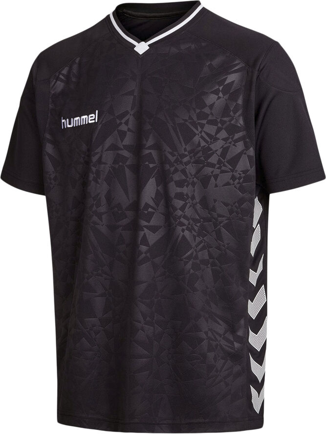 Hummel Sirius SS V-Neck Jersey Jr. Sort